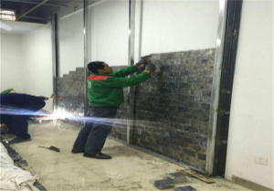 上海醫院射線防護鉛磚施工